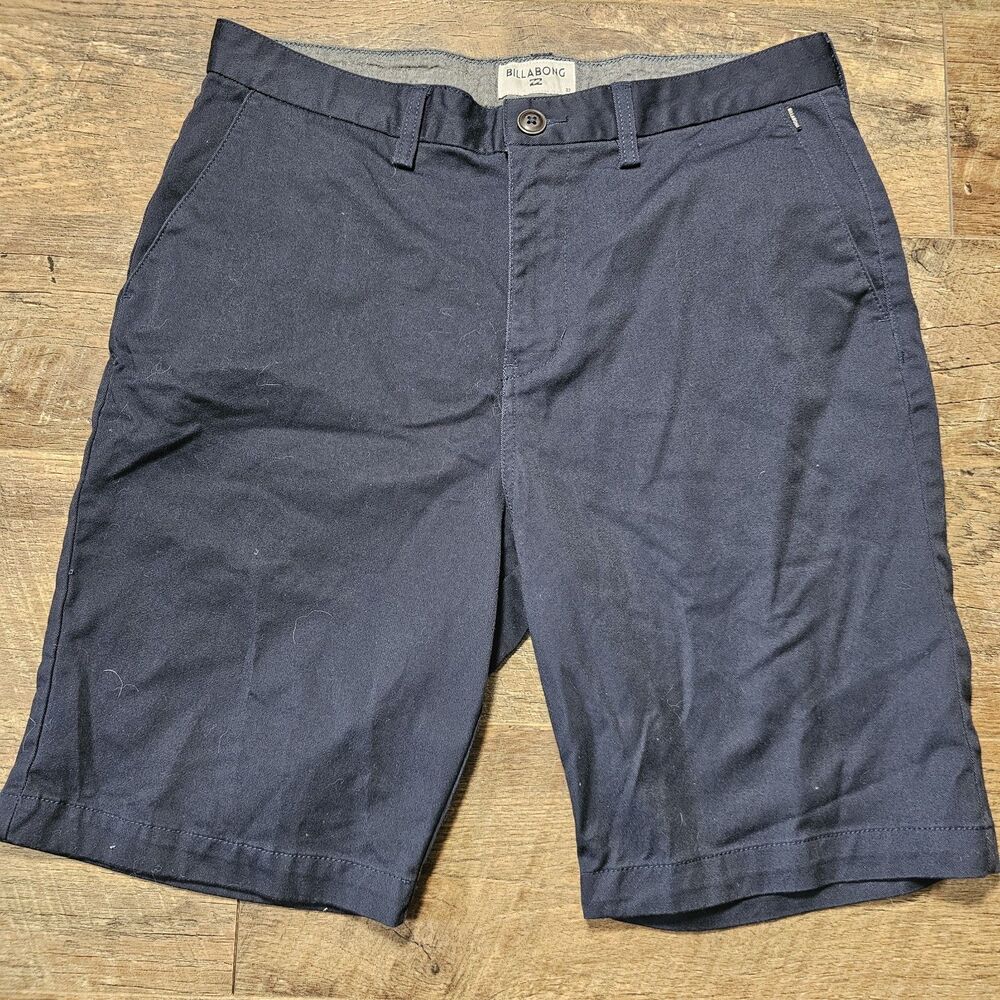 🔥Billabong Men’s Shorts In Navy Blue Sz 32 Skateboard Bmx